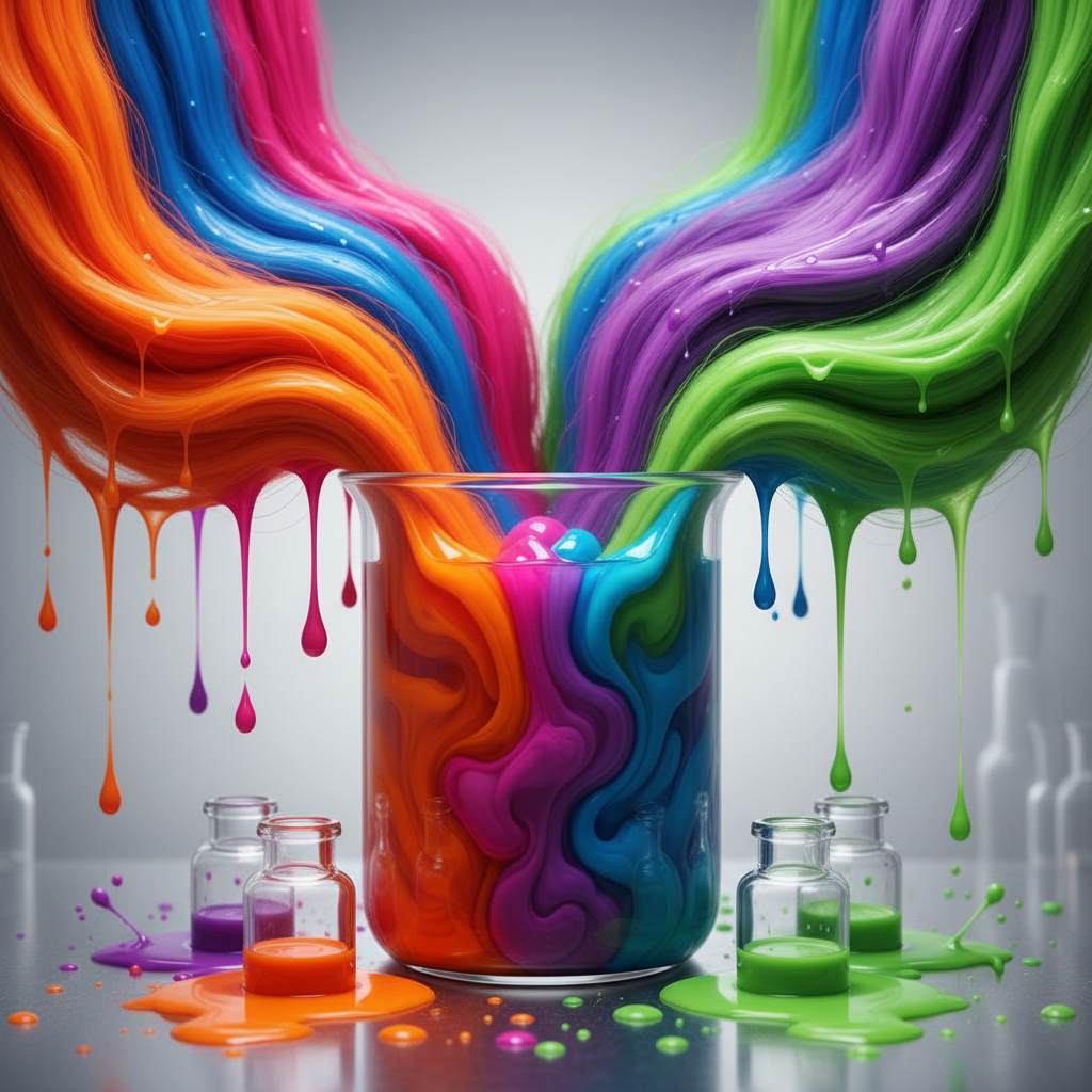 Pewarna Cecair Untuk Mewarna Rambut Dengan Warna-warna Cerah