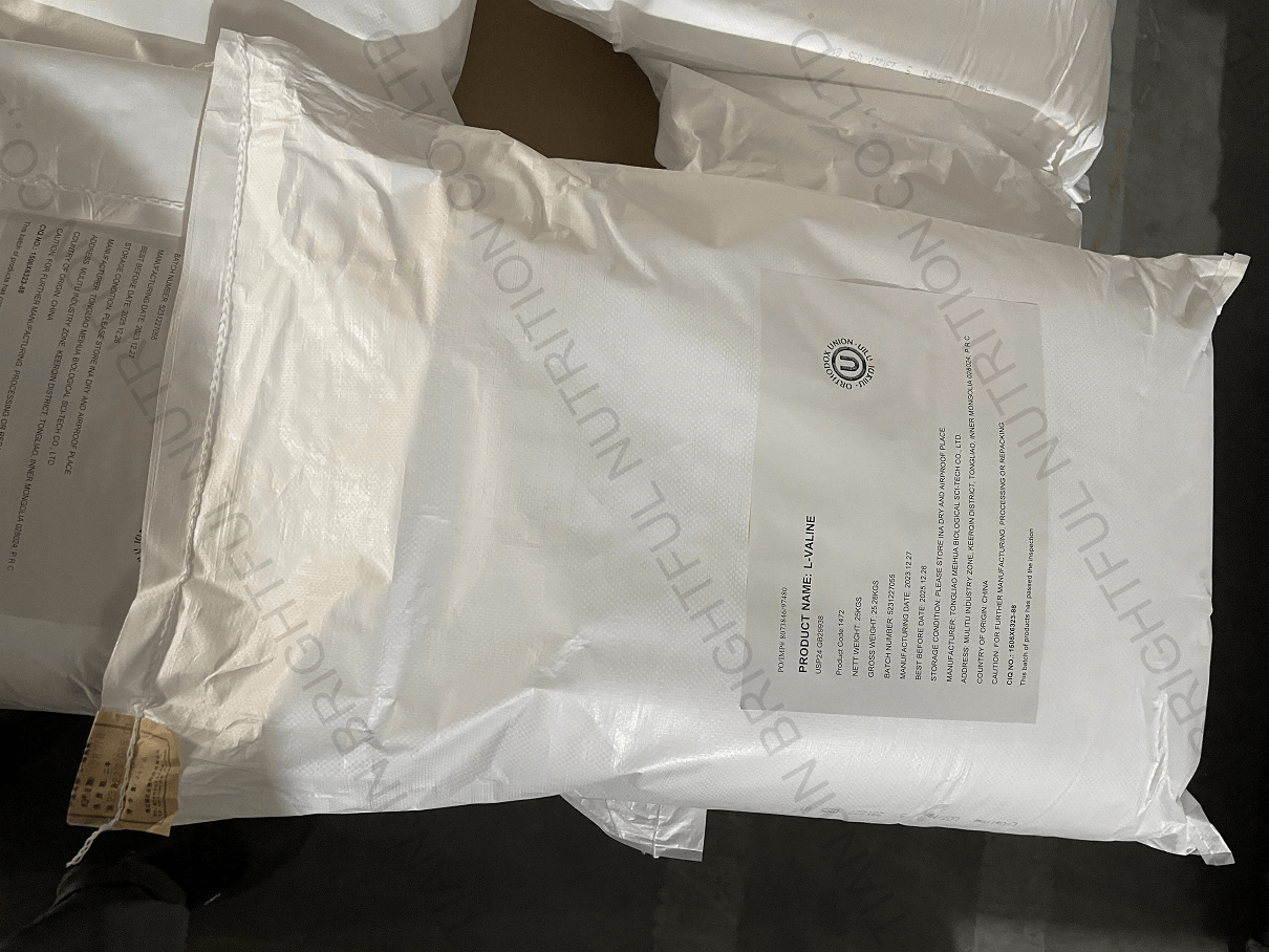 L-Valine ថ្នាក់អាហារដែលមានភាពបរិសុទ្ធខ្ពស់ USP24៖ ម្សៅ គ្រាប់តូចៗ និងជម្រើសរលាយភ្លាមៗ