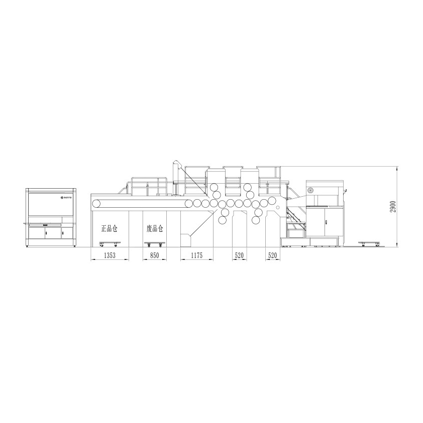 RYJC10402B Large double-sided double color printing online inspection machine (2)