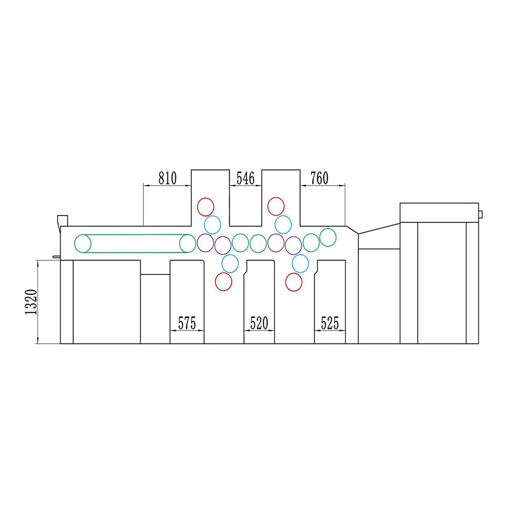 RYS10402B Large double-sided double color offset printing press (2)