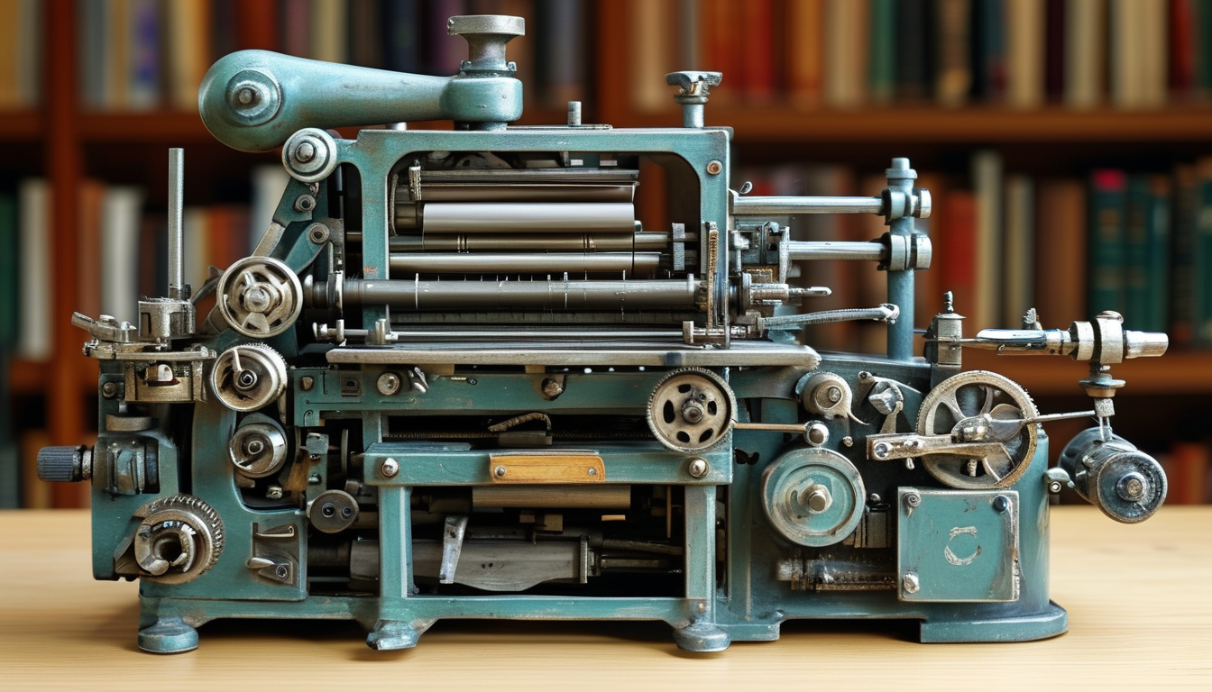 Print Machinery For Book And Periodical Publishing Houses