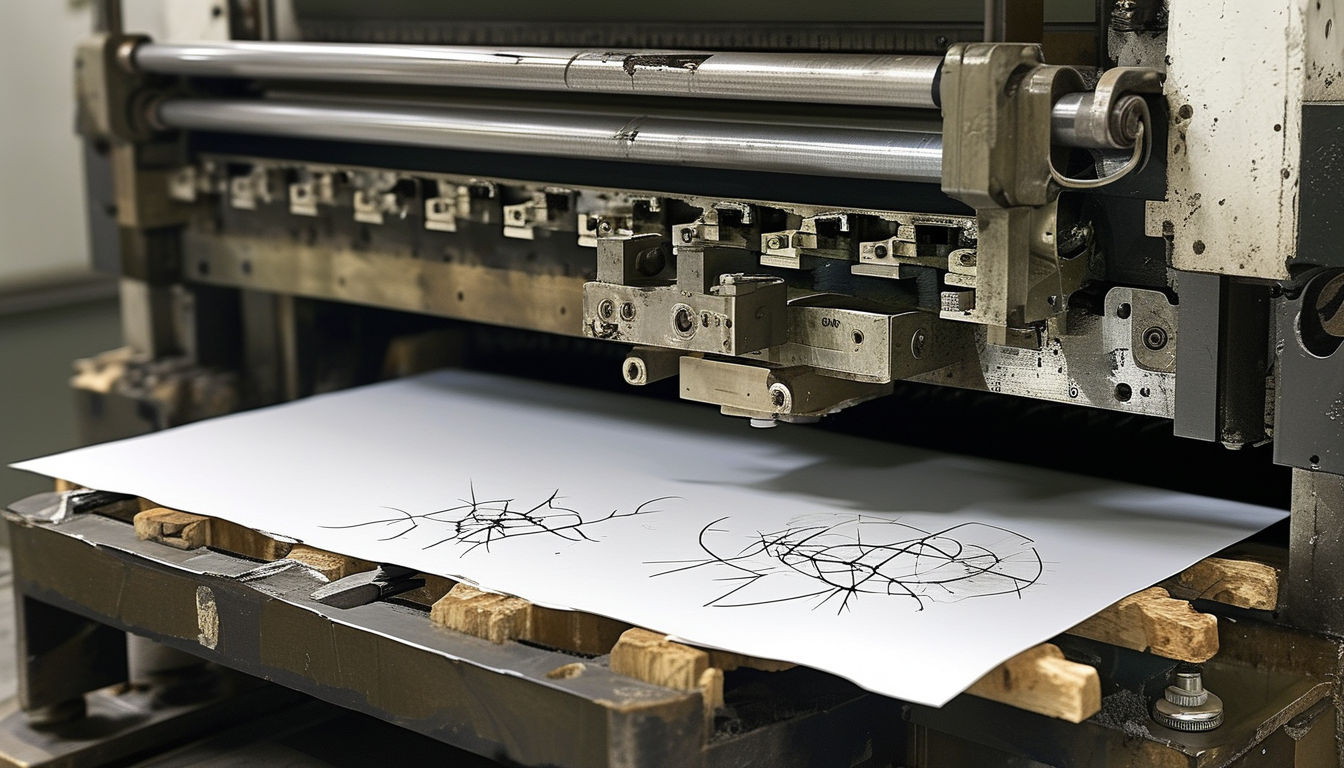 Sheet Fed Offset Machine For Online Print Quality Inspection And Defect Detection