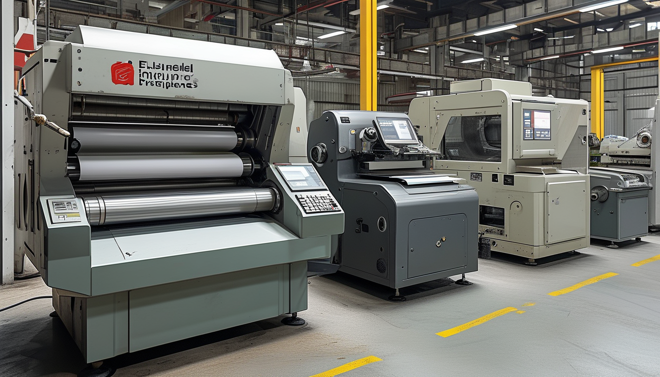 Printing Machine Parts For Commercial Print Shops And Quick Turnarounds