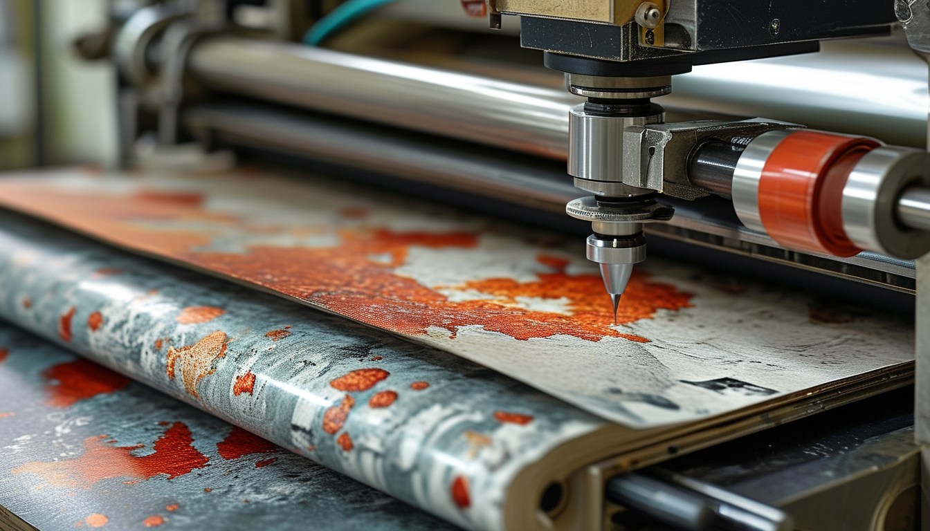 Material Printing Machine For Online Print Quality Inspection And Defect Detection