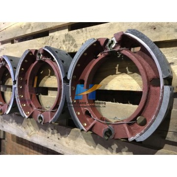 Parking brake shoe assembly 7555-3507015 BelAZ Belaz 7547 Belaz 75473 Belaz 7555