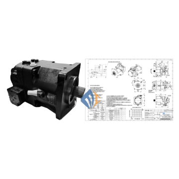 A11VLO 260DRS/11R-NZD 12N00 ,Pump ,BelAZ hydraulic pump ,BelAZ PTO hydraulic pump, BelAZ hydraulic valve