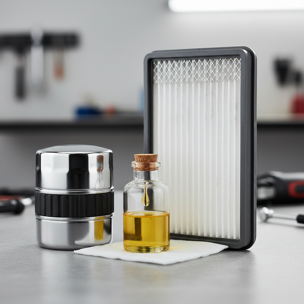 Oil And Filter For Cabin Air Purification