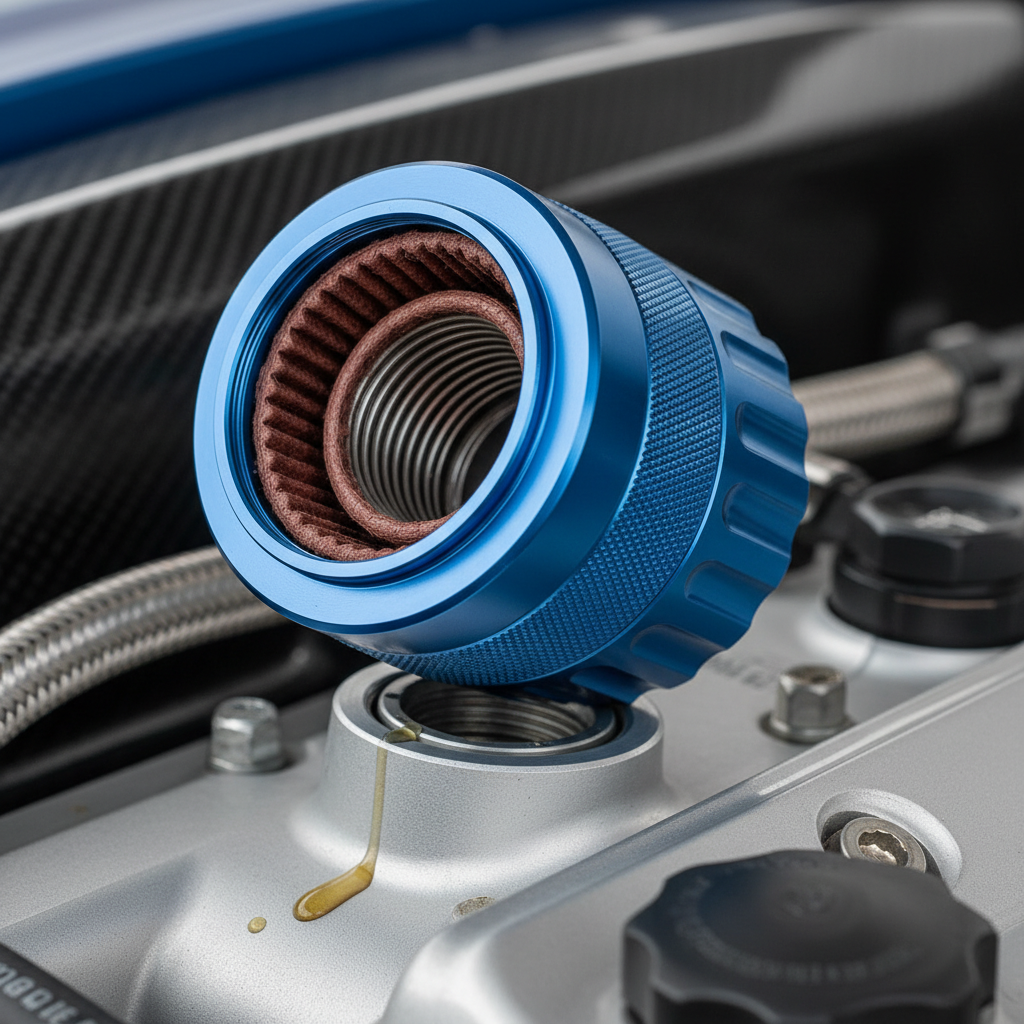 Oil Filter For Enhancing Engine Performance