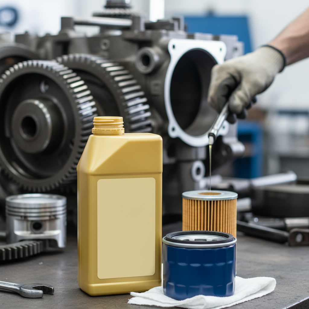Oil And Filter For Prolonging Equipment Lifespan