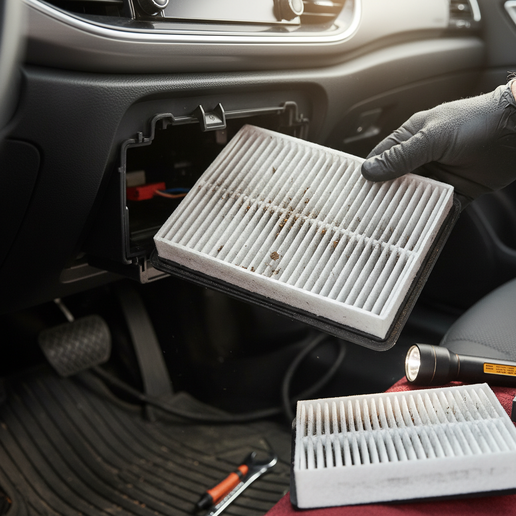 Vehicle Cabin Air Filter For Regular Automotive Maintenance