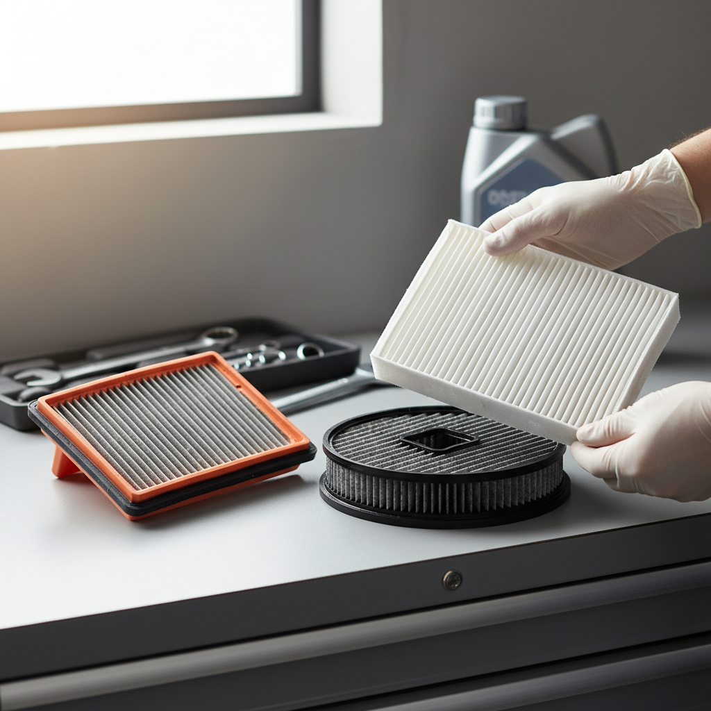 Air Filter And Cabin Air Filter For Regular Automotive Maintenance