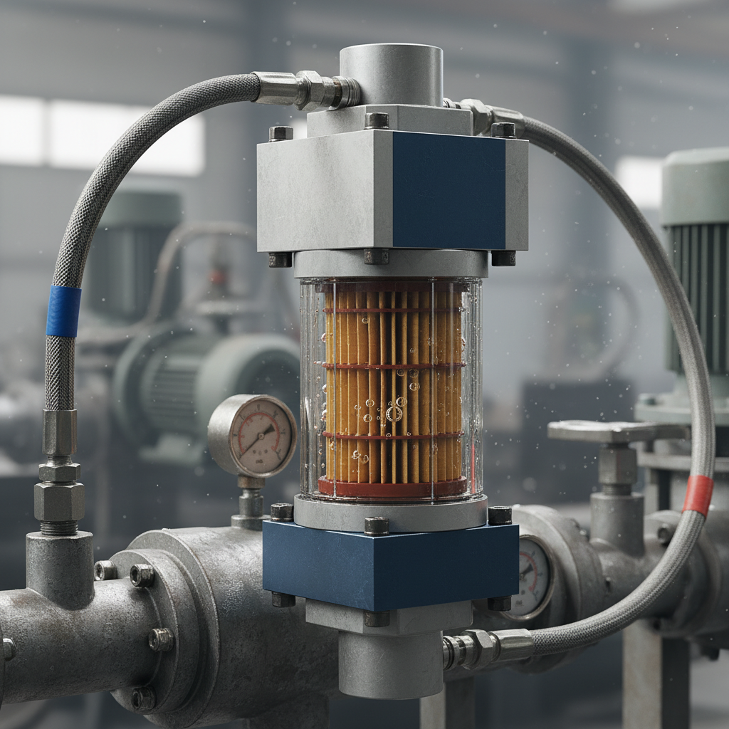 Air Oil Filter For Hydraulic Pressure Maintenance