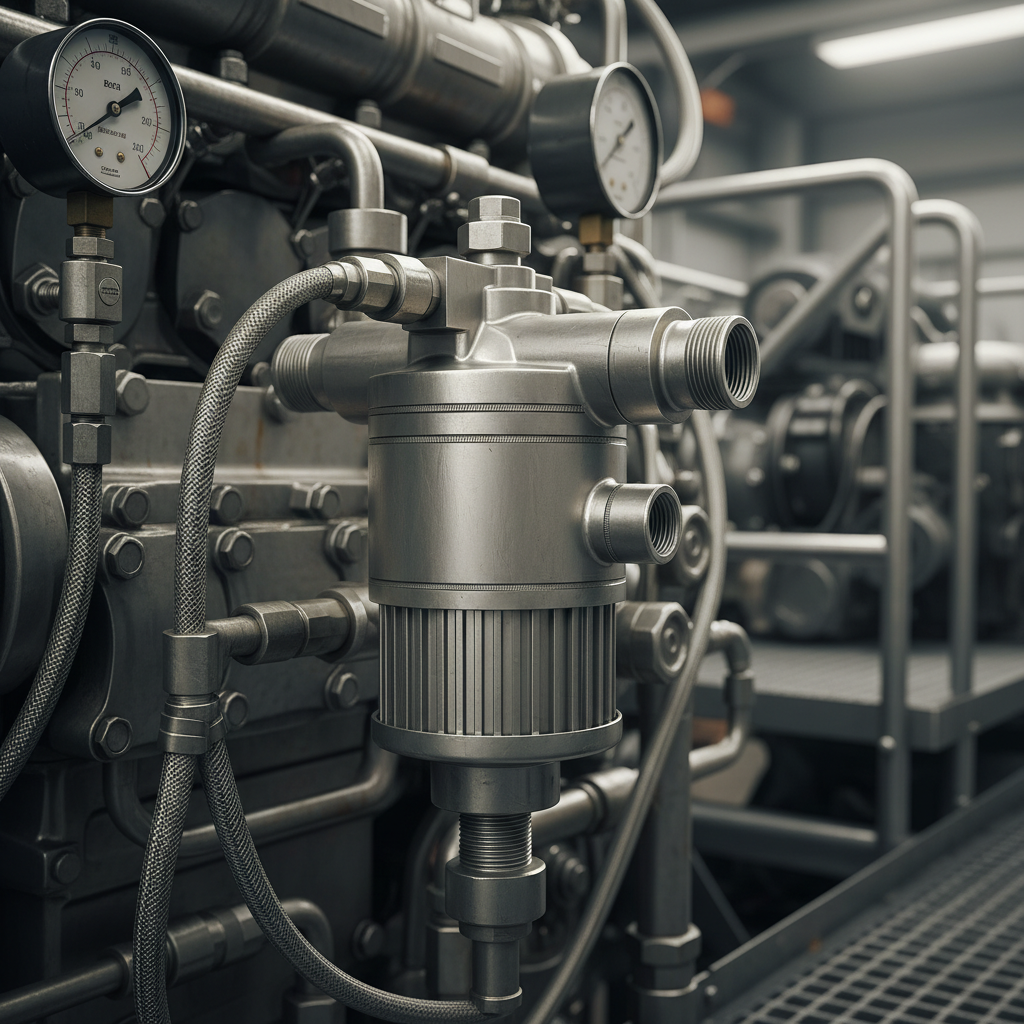 Engine Oil Filter For Hydraulic Pressure Maintenance