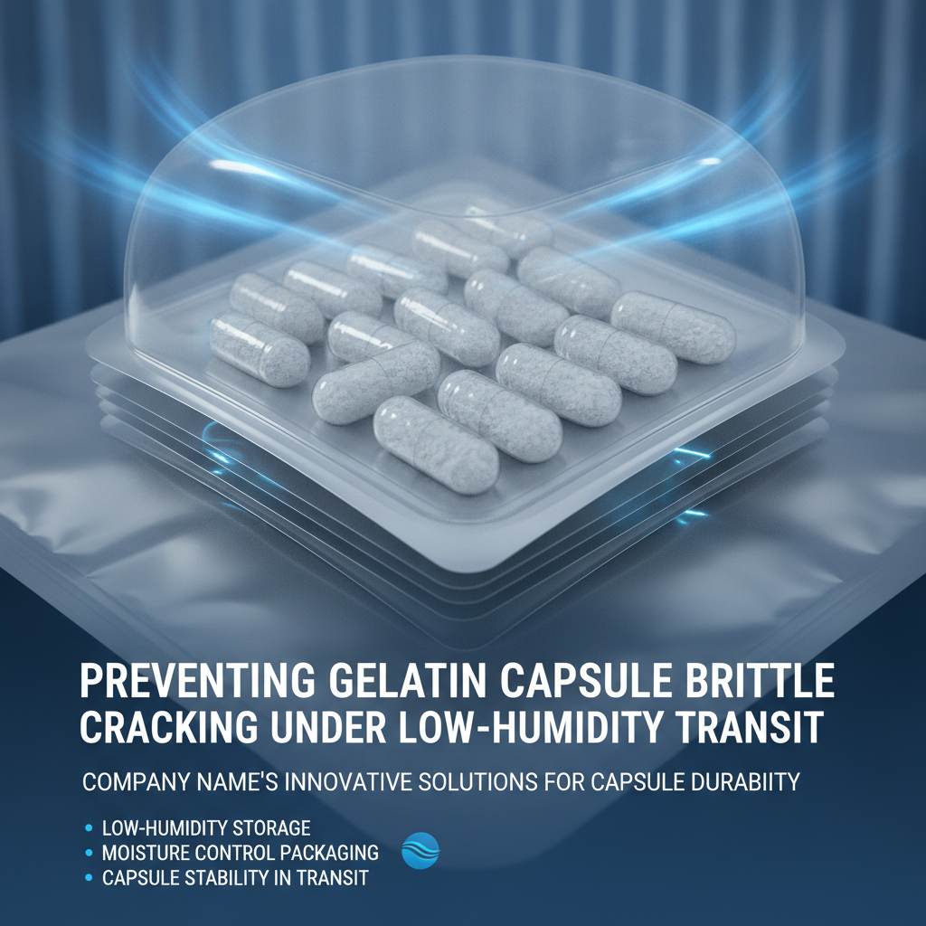 Preventing Gelatin Capsule Brittle Cracking Under Low-Humidity Transits