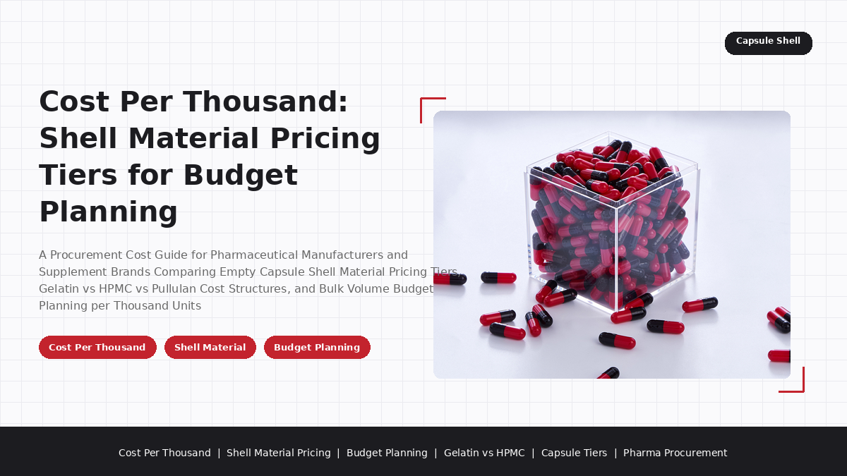 Cost Per Thousand: Shell Material Pricing Tiers for Budget Planning