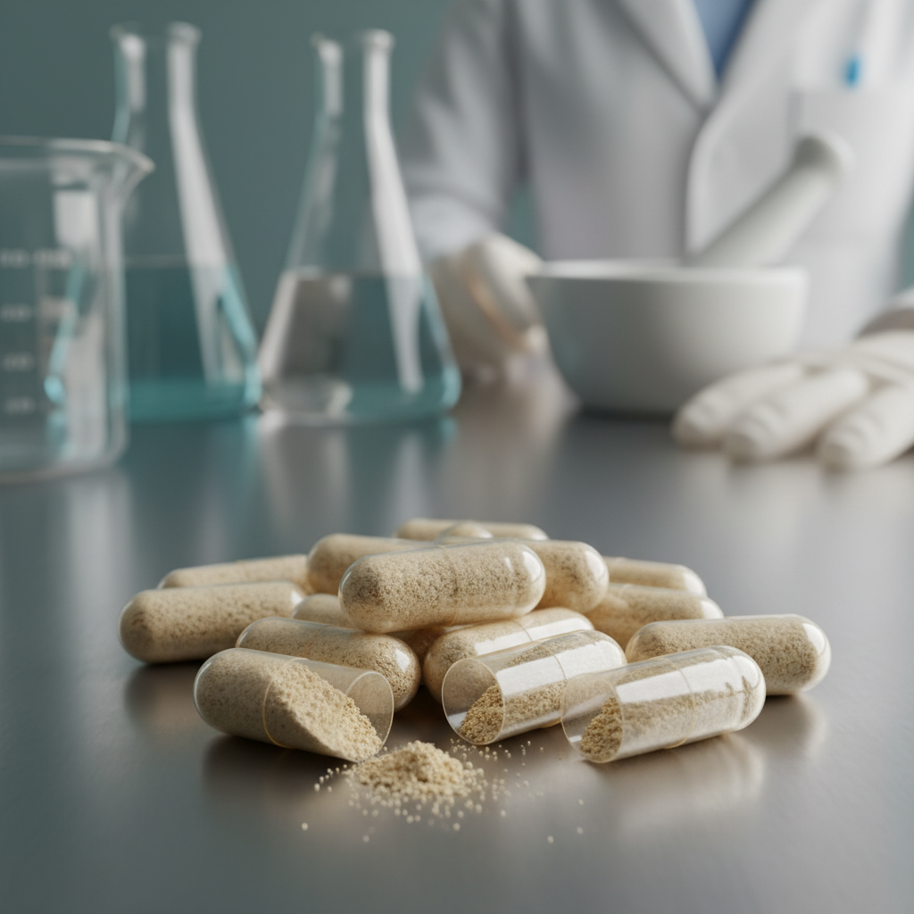 Porcine Gelatin Capsules For Formulating Probiotic Supplements