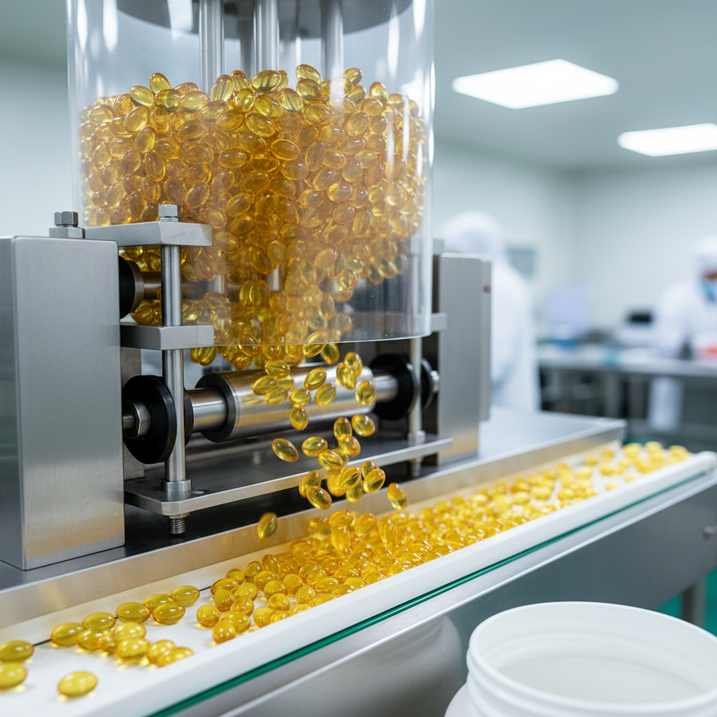 Soft Gelatin Capsules For Manufacturing Nutraceutical Products