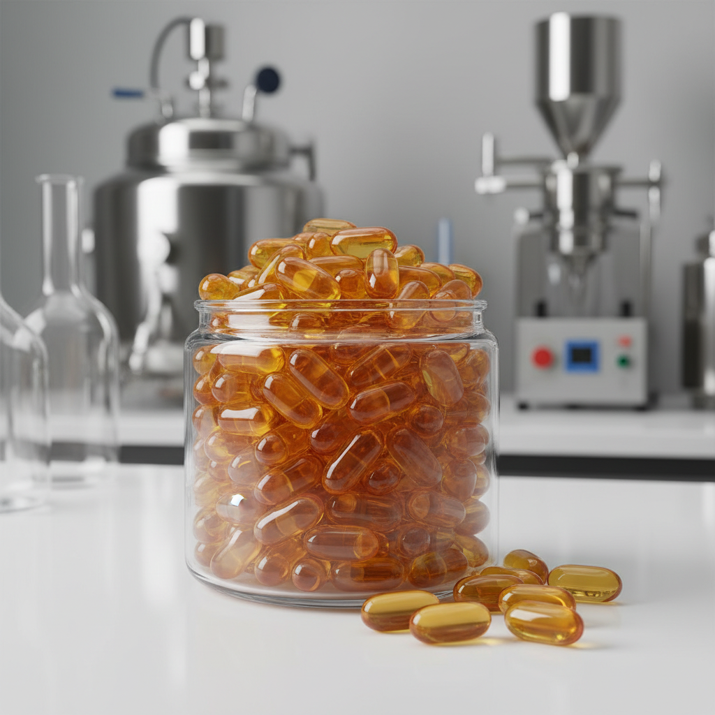 Porcine Gelatin Capsules For Manufacturing Nutraceutical Products
