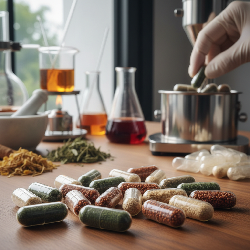 Hard Gelatin Capsules For Developing Herbal Extract Capsules