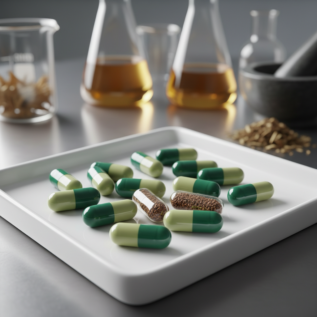 Enteric Coated Hard Capsules For Developing Herbal Extract Capsules