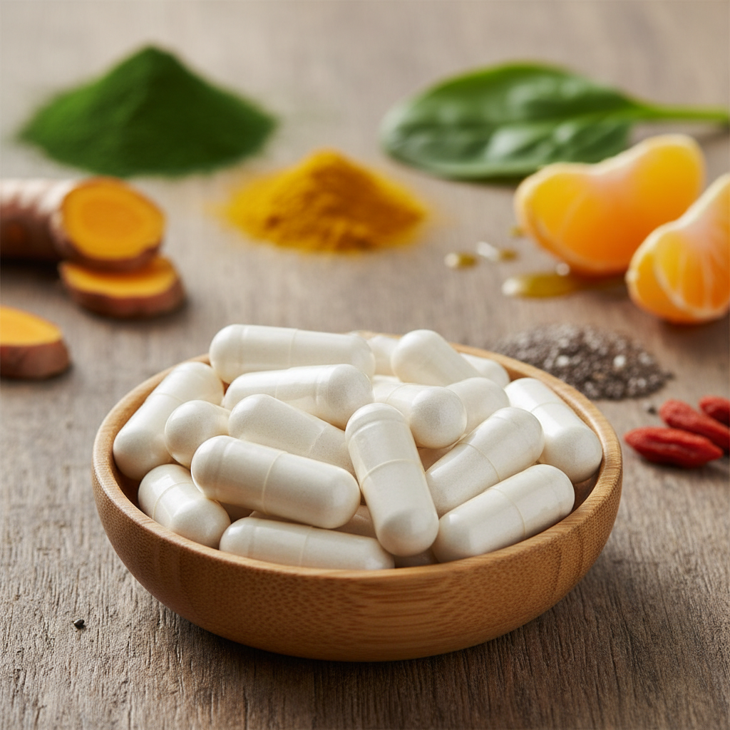 Tio2 Free Capsules For Creating Vegan-Friendly Supplements
