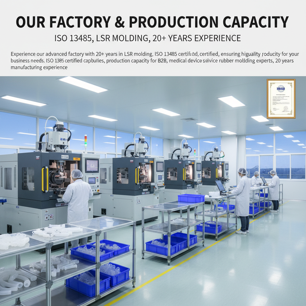 Our Factory & Production Capacity | ISO 13485, LSR Molding, 20+ Years Experience