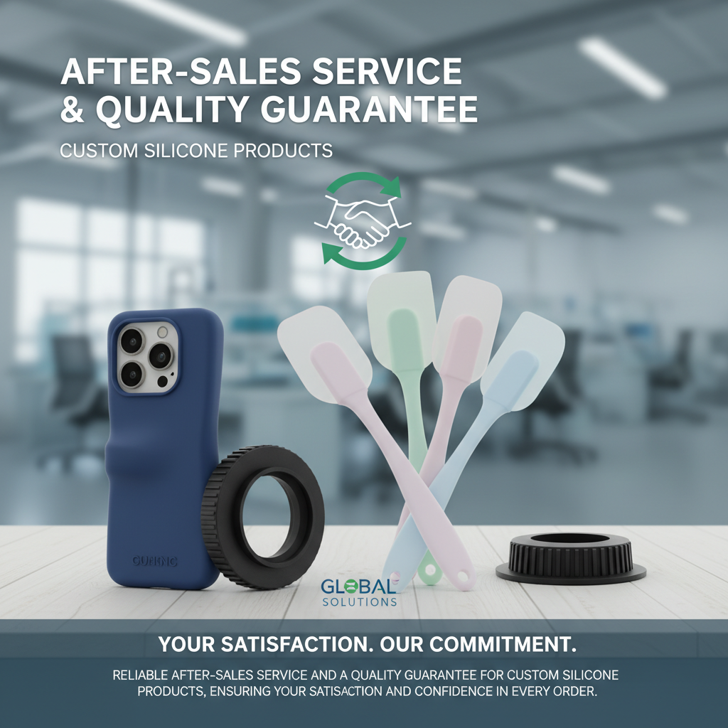 After-sales Service & Quality Guarantee for Custom Silicone Products