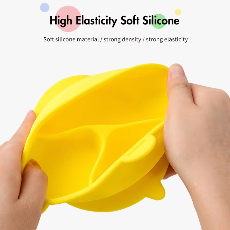 Silicone Baby Suction Plate Manufacturer | BPA-Free Divided Feeding Plate