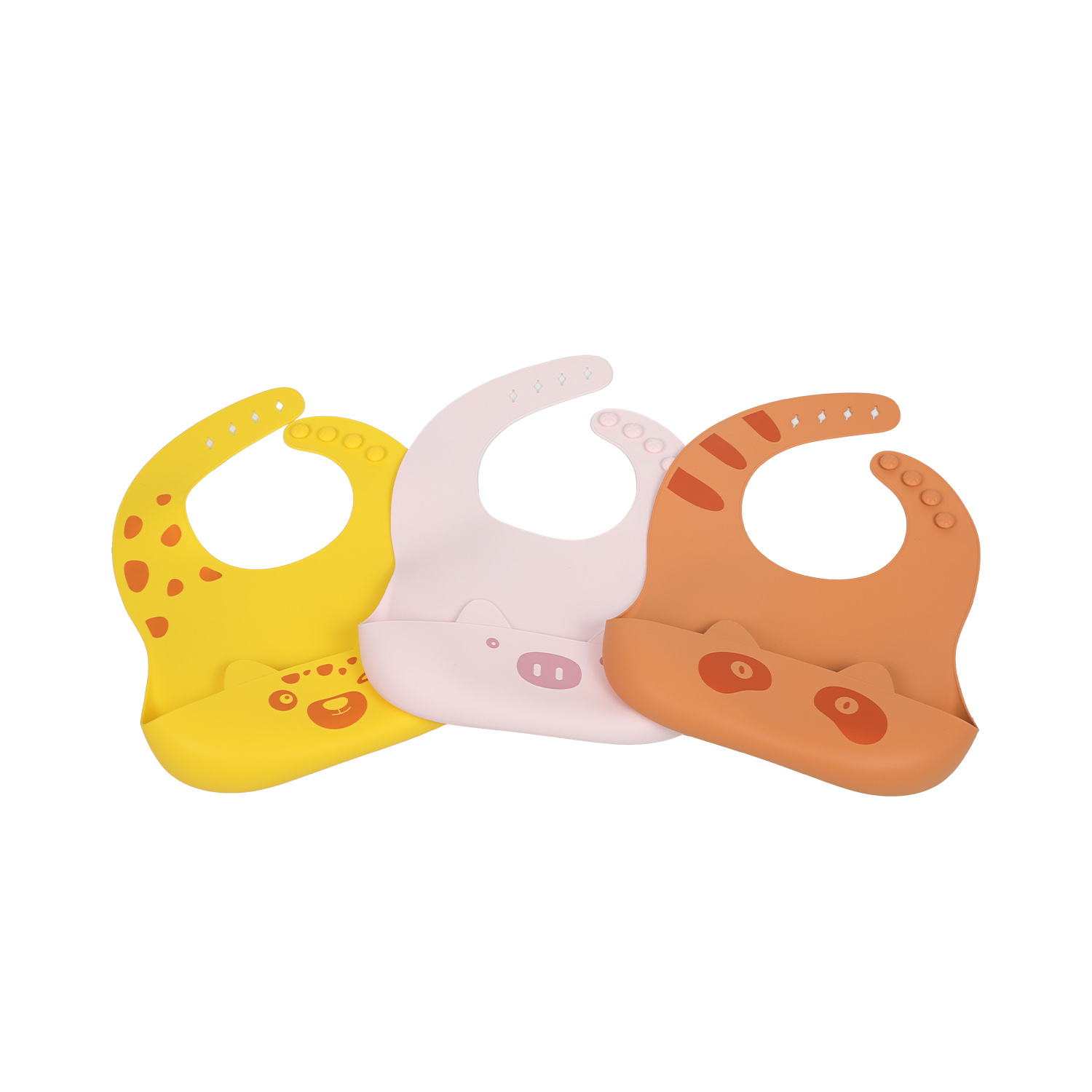Silicone Baby Bib Manufacturer | Waterproof Baby Bibs with Food Pocket