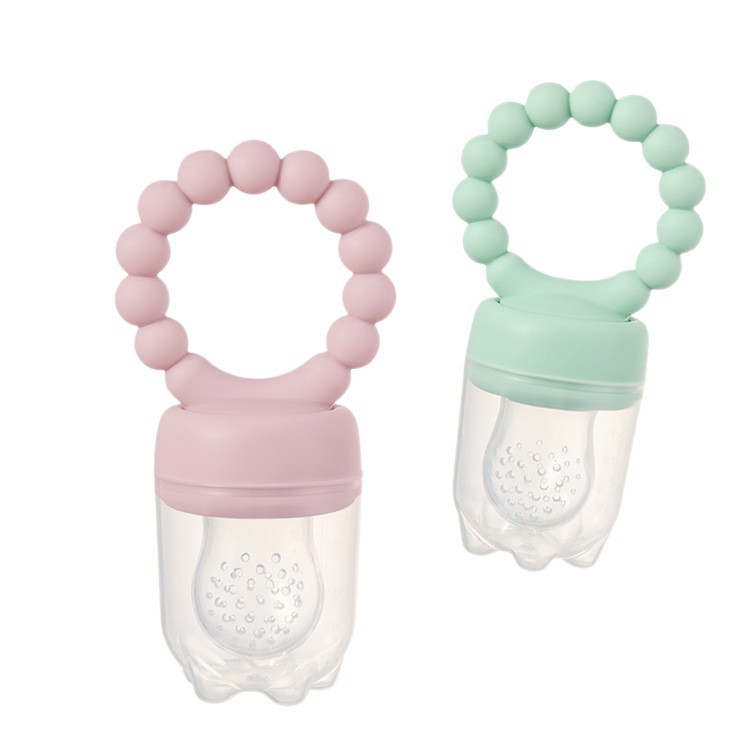 Food Grade Silicone Baby Fruit Feeder Pacifier BPA Free Infant Fresh Food Feeder