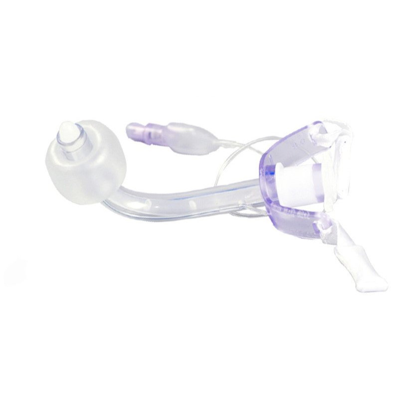 Disposable Silicone Tracheostomy Tube with Cuff and Inner Cannula, EO Sterilized, Medical Grade, CE ISO13485