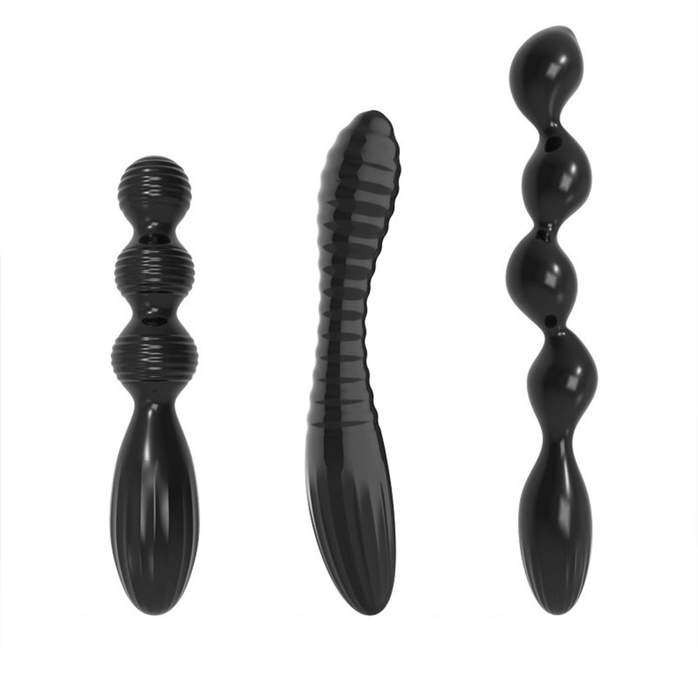 Custom Silicone Adult Penis Product Sex Toy Anal Plug Set Soft Waterproof Adult Silicone Toys