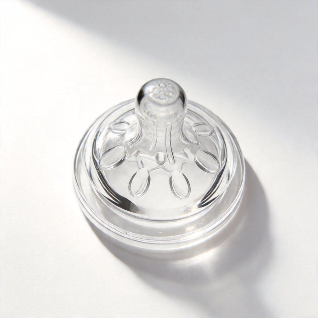 Custom Wide Neck Silicone Baby Bottle Nipple with Anti-Colic Vent System