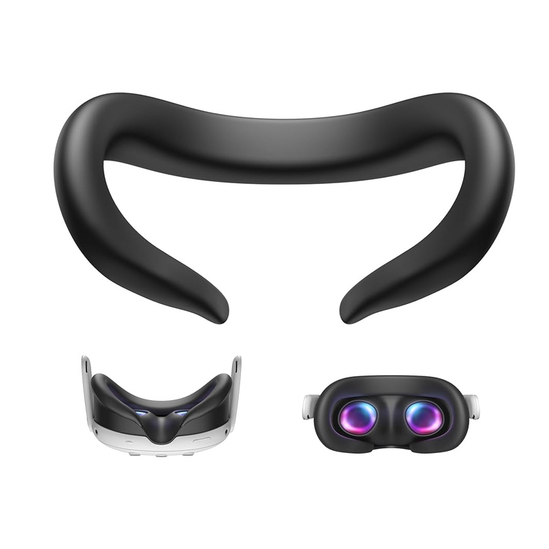 Custom Silicone Facial Interface for VR Headset Soft Replacement Face Cover