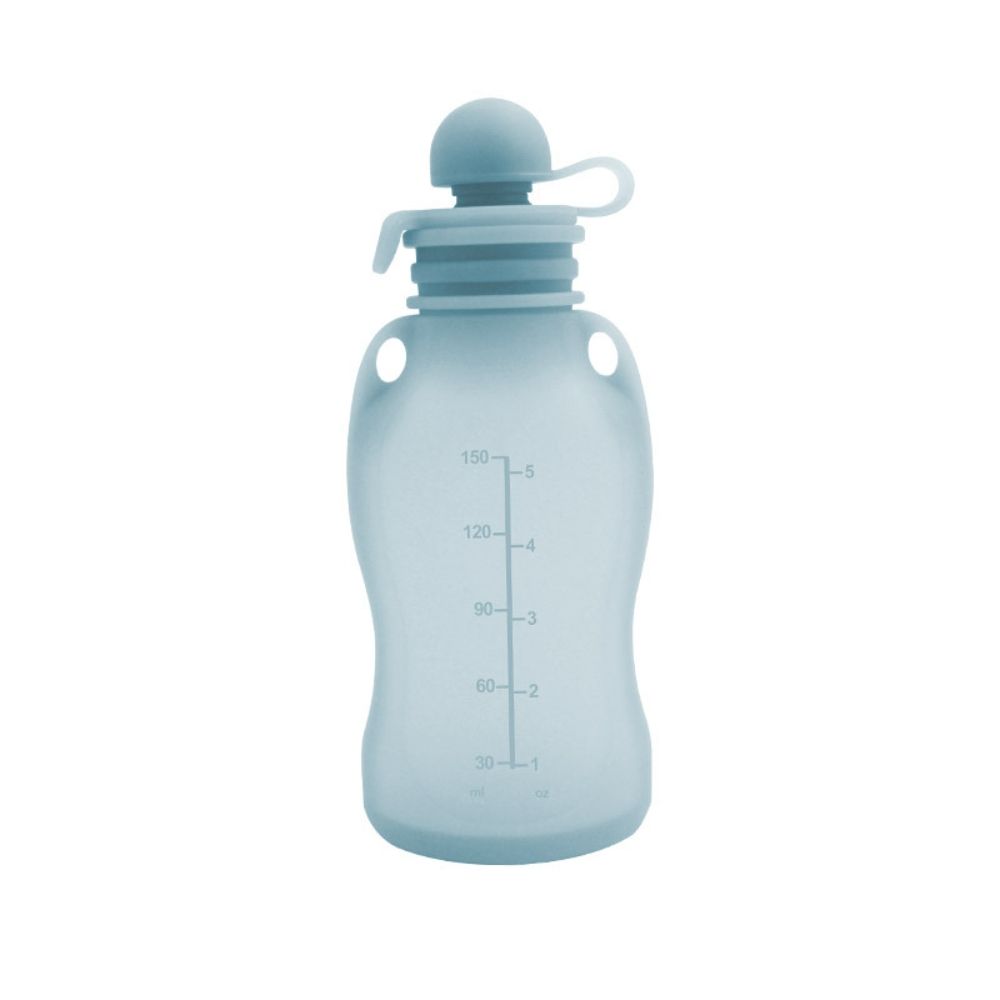Food Grade Silicone Breast Milk Storage Bottle Leakproof Baby Liquid Container