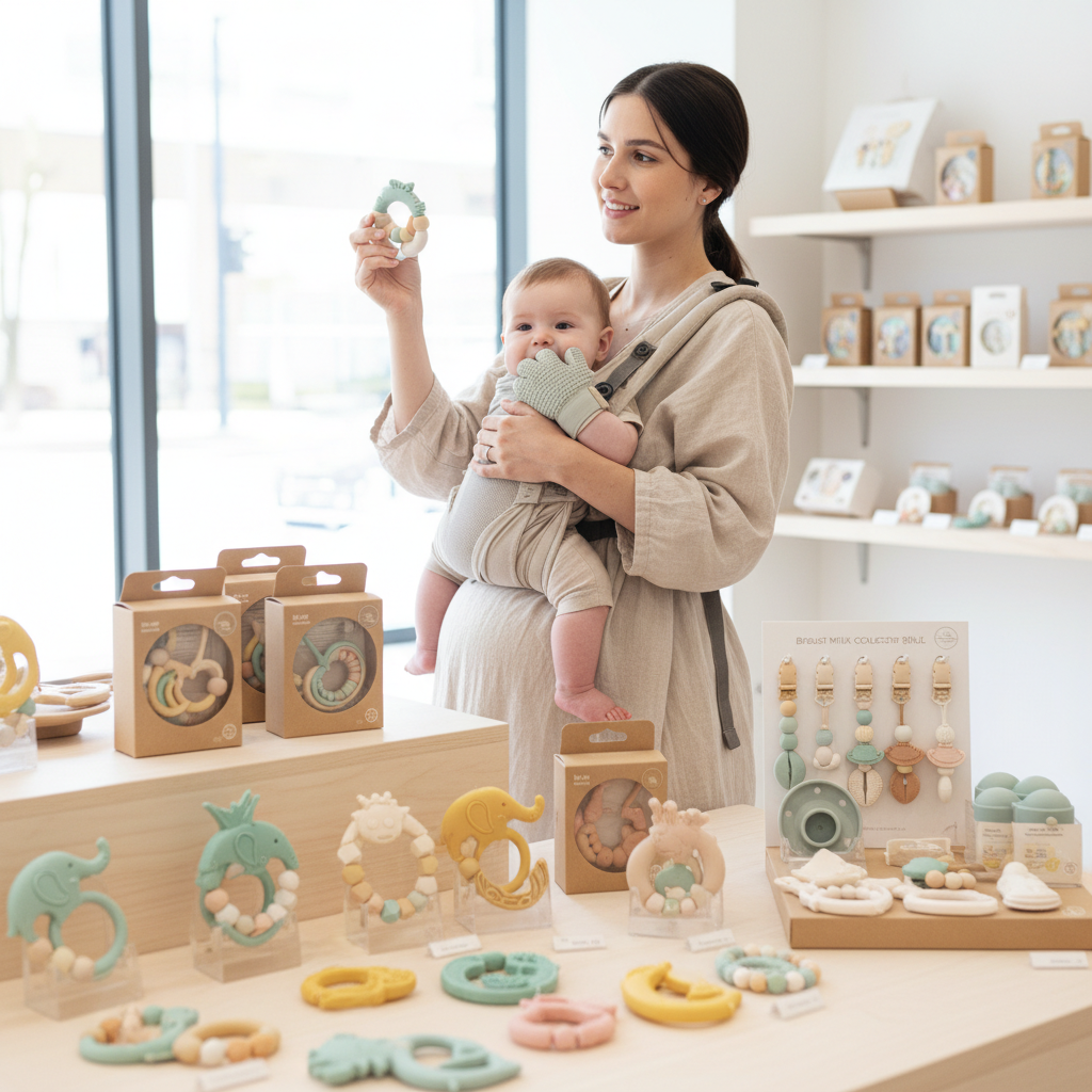 Silicone Teething For Maternity And Infant Retailers