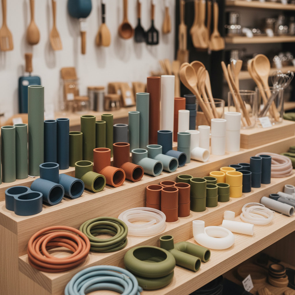 Silicone Pipes For Kitchenware Specialty Stores
