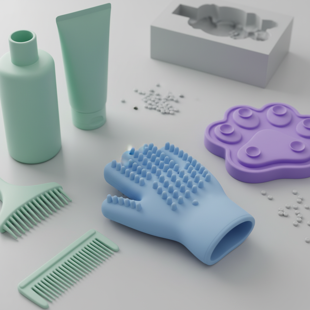 Silicone Molding For Pet Grooming And Care Brands