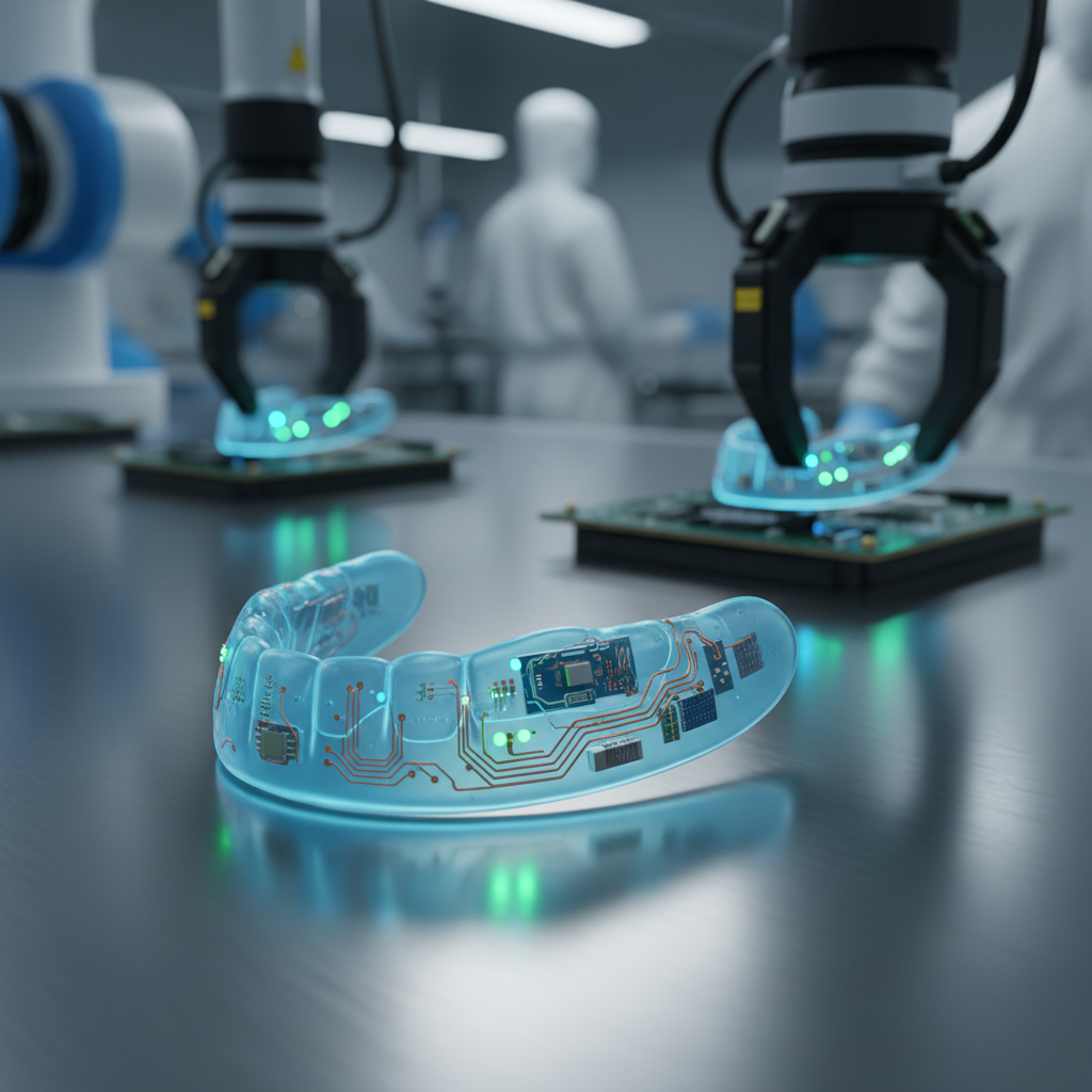 Silicone Mouthguard For Smart Home Device Production