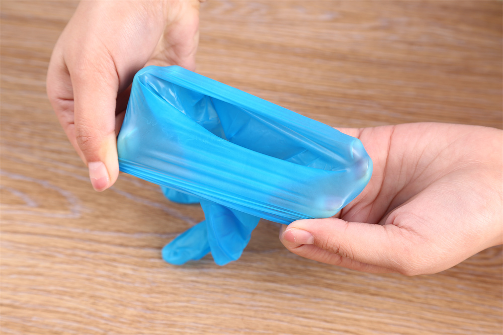 Disposable Vinyl Glove For Electronics Industrial 02