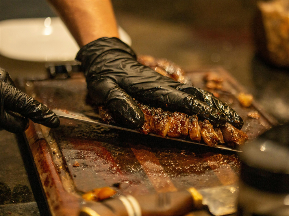 Disposable Vinyl Glove for Food Handling Use (3)