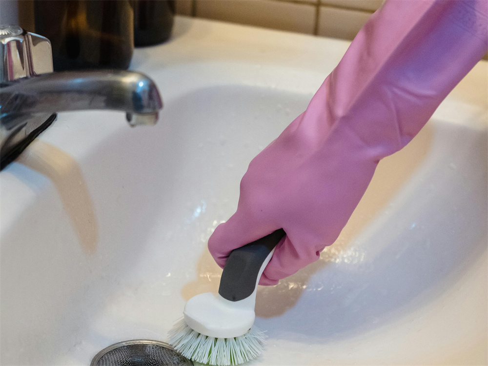 Reusable Thickened Flocking-lined Vinyl Glove For Household And Protective Use (5)