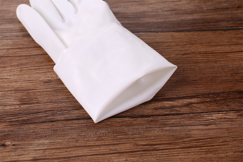 Reusable Thickened Non-Flocking-lined Vinyl Glove 03