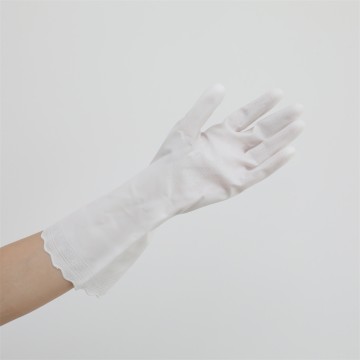 Reusable Thickened Non-Flocking-lined Vinyl Glove For Daily Use