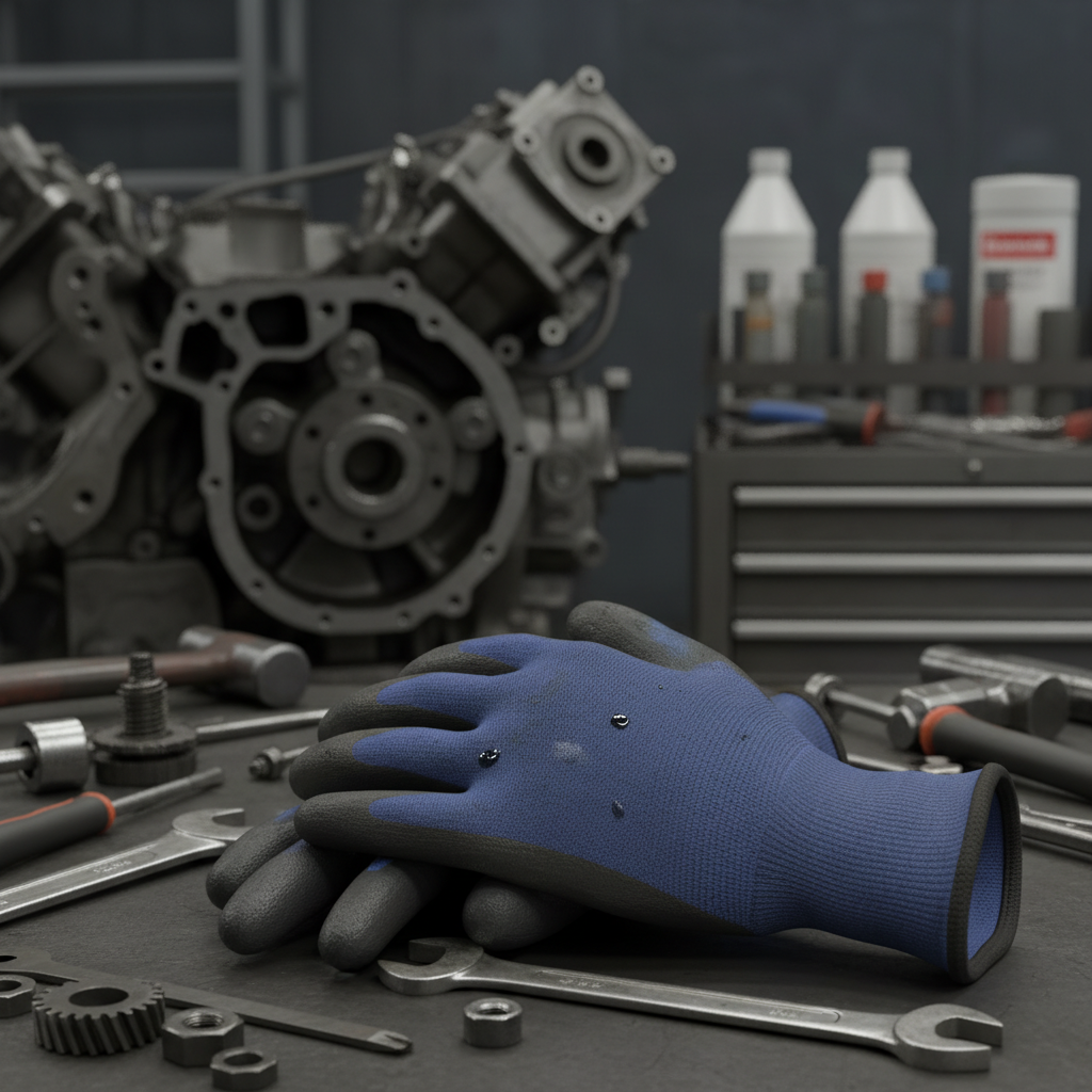 Medicine Gloves For Industrial Maintenance And Mechanics