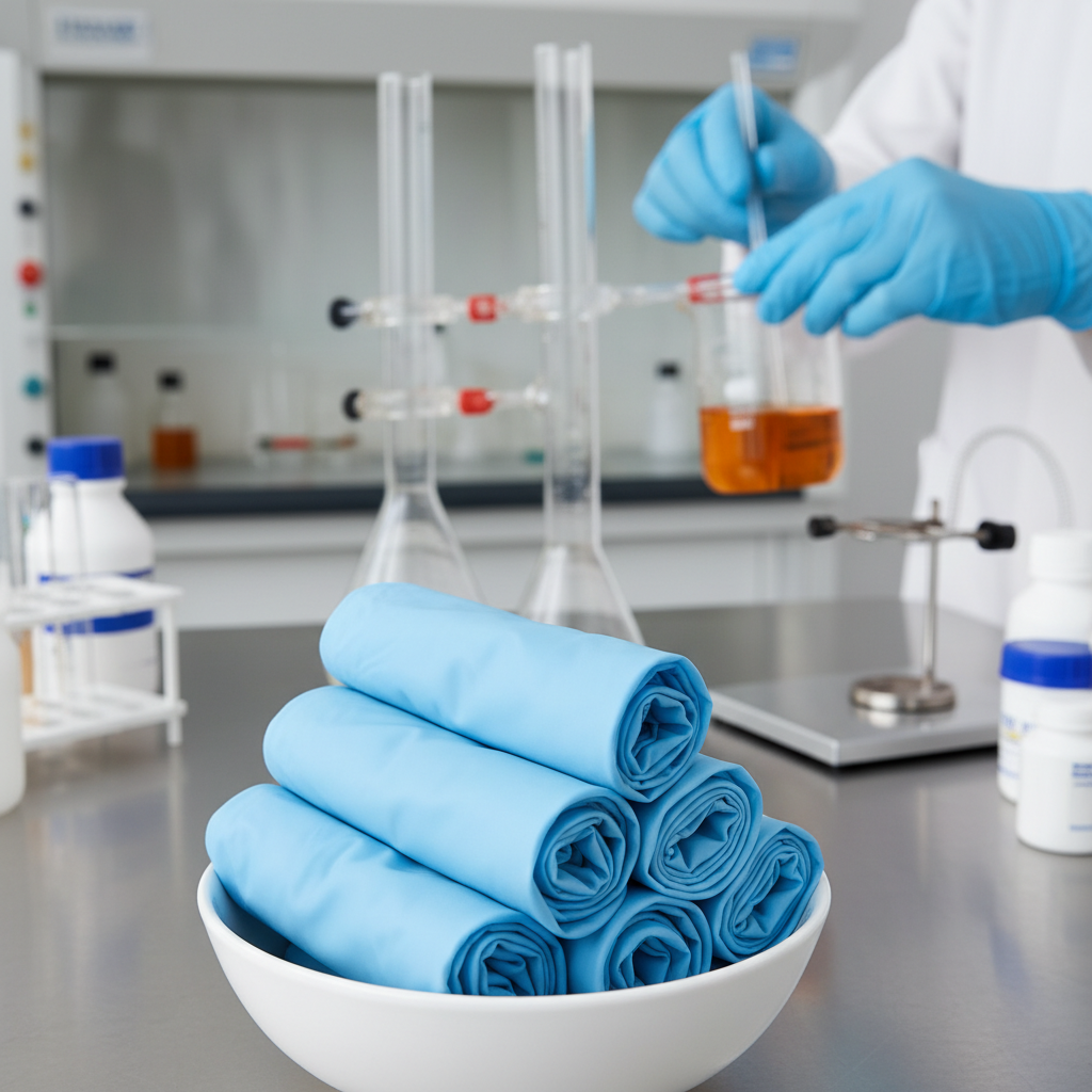 Disposable Exam Gloves For Laboratory Research And Chemical Safety