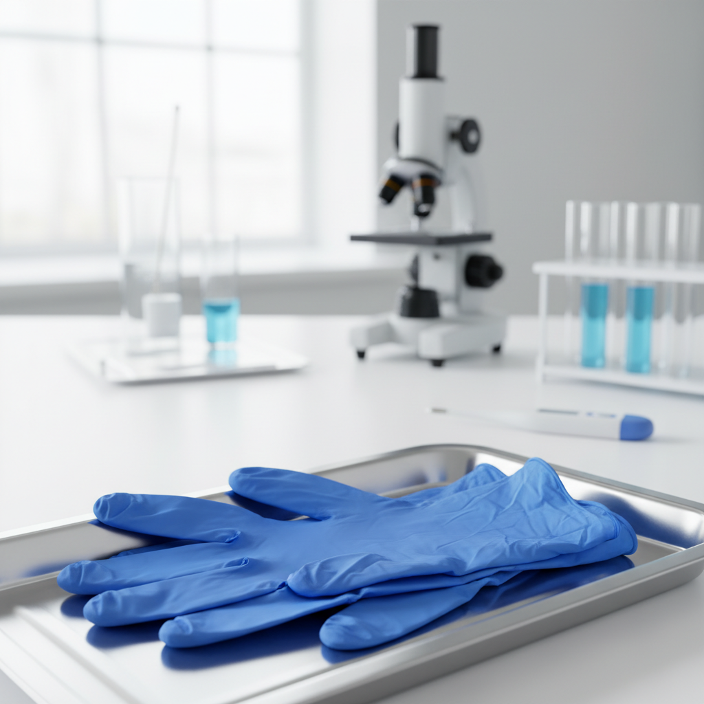 Nitrile Lab Gloves For Medical And Clinical Examinations