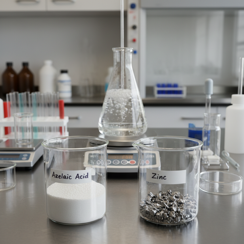 Azelaic Acid And Zinc For Chemical Formulating