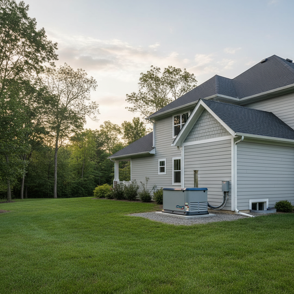 Backup Generator For Home Backup And Residential Use