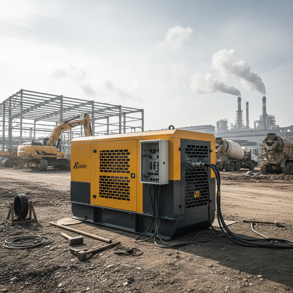 Diesel Genset For Construction Sites And Heavy Industry